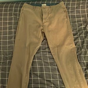 Khaki slacks
